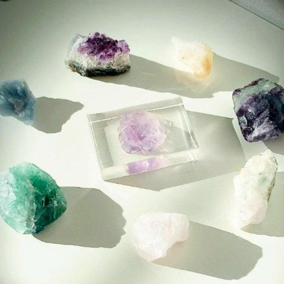 Amethyst Crystal Soap - Elysian - Picture 1 of 3